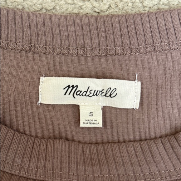 Madewell Tan Ribbed Dress - Picture 3 of 7